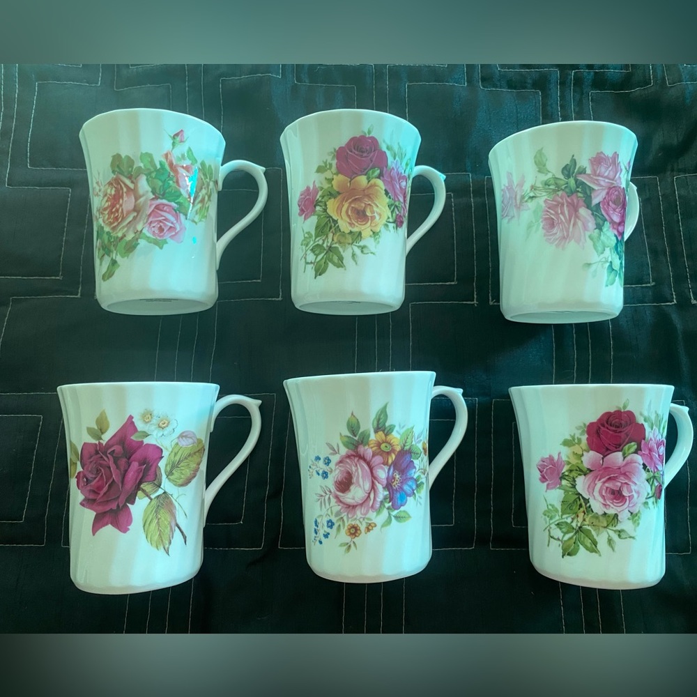 Royal Victorian Fine Bone China Teacups